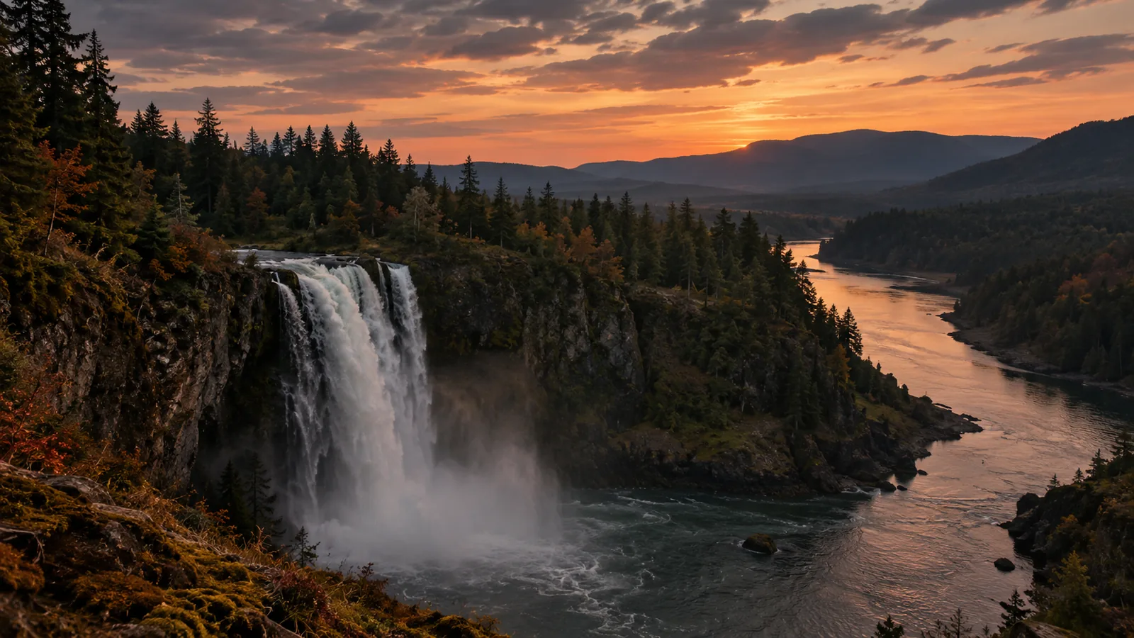 Tours de cascadas de la Garganta del río Columbia